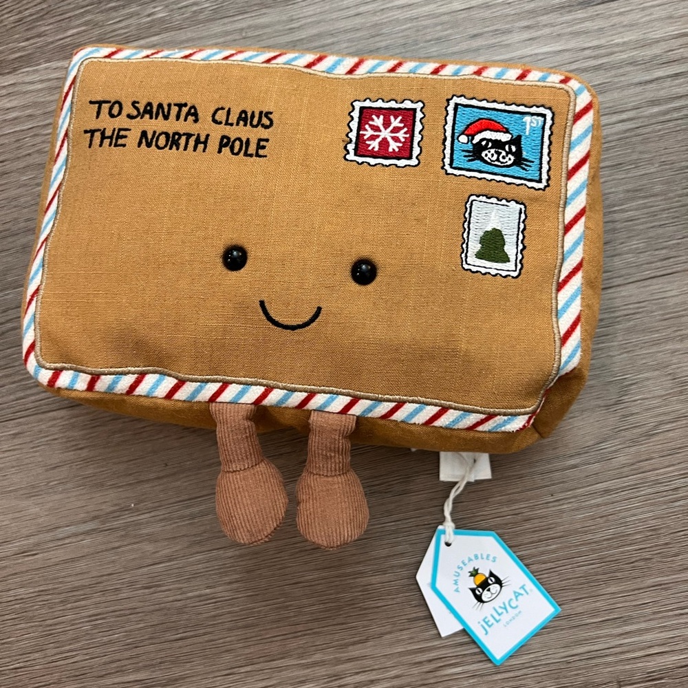 Jellycat Santa letter